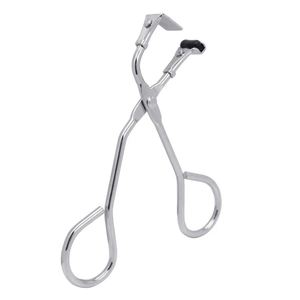 Recourbe-cils avec coussinets de rechange, sans pincement, en acier inoxydable, pour tous types de cils, argent, noir mat et or rose - Product Image 5