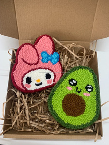 พรมขนสัตว์สำหรับตกแต่งโต๊ะลายผีและฟักทองทำด้วยมือสำหรับตกแต่งโต๊ะ - Product Image 5