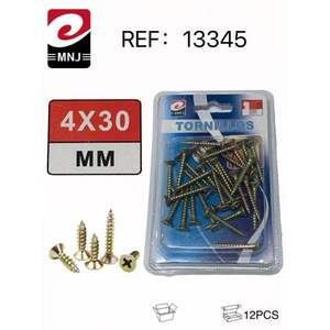 Tornillos de Fibra de 4*30MM, Suministros para Manualidades - Product Image 1