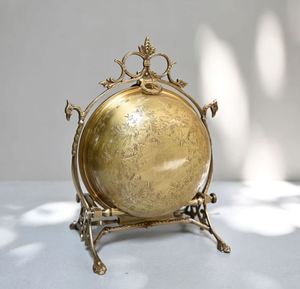 Cuenco para aperitivos hecho de latón y metal, completamente de latón puro, con tapa, fácil de mantener. - Product Image 4