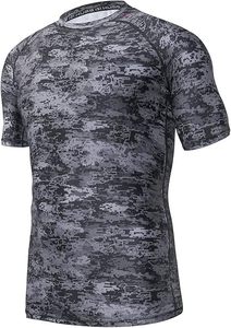 T-shirt de sport unisexe à séchage rapide noir UPF50 avec logo frontal 220g Coupe ample Manches longues SFANA SPORTS Spandex/Polyester Gym Workout - Product Image 6