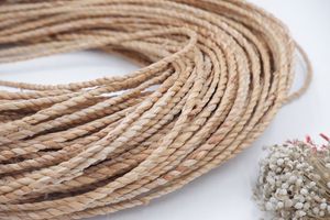 Matériau durable en jacinthe d'eau tressée naturelle du Vietnam – Fibre torsadée écologique pour boîte de rangement - Product Image 2