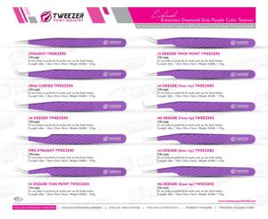 Pince à épiler polyvalente fabriquée à la main, pointe parfaitement alignée pour une épilation précise, vous permettant de supprimer sans effort les faux cils - Product Image 6