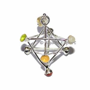 Choko-reiki ชุดจี้ไม้จักระ7ชุดแกะสลักจี้อัญมณีธรรมชาติจี้อาเกตฮวงจุ้ยสไตล์รักการรักษา - Product Image 3