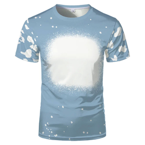 High Quality <b>100</b>% <b>polyester</b> Knitted Sublimation T <b>Shirt</b> Best Selling Summer Fashion Comfortable Short Sleeve Breathable - Product Image 2