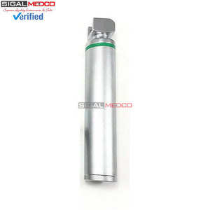 Macintosh Fiber <b>Optic</b> Laryngoscope Set Five Curved Blades Manual Germany Stainless Steel Illumination Intubation Equipment - Product Image 4