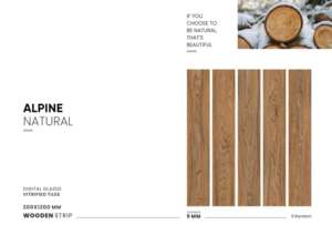 Azulejos de Porcelana Vitrificada Digitalmente Esmaltada, 20X120CM, Losetas Largas para Pisos, para Proyectos de Decoración de Paredes y Pisos Interiores Modernos - Product Image 6