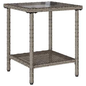 Sofá de Jardín de Ratán PE Gris Oscuro con Patas Ajustables Medianas, Conjunto Cómodo y Elegante para Exteriores - Product Image 6