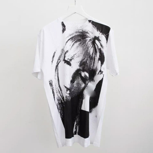 T-shirt à col rond pour homme, manches courtes, coupe classique, style décontracté, impression photo, tissu jersey 100% polyester, impression numérique, logo sur le devant - Product Image 2