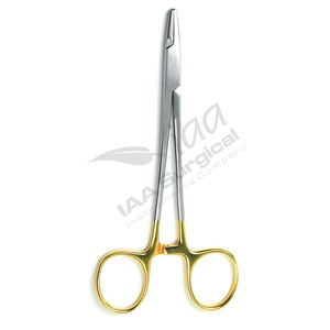 Portaagujas manual de acero reutilizable, tijeras, pinza quirúrgica, portaclavos ortopédico veterinario, cortador - Product Image 5