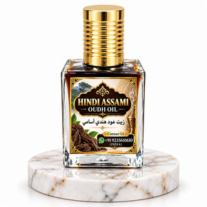 Aceite de Oud Hindustani de Lujo Aloura Oils - Aceite Natural Orgánico 100% Puro Destilado al Vapor en Botella Cuadrada con Aroma a Tierra - Product Image 2
