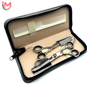 Kit de Tijeras de Peluquería, Tijeras de Entresacar de Acero Inoxidable, Juego de Tijeras de Barbero para Peluquería, Venta al por Mayor OEM - Product Image 3
