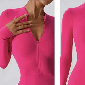 Women's Breathable Spandex/Nylon Yoga Workout Jumpsuit with Shorts Length Sleeveless - Product Image 6