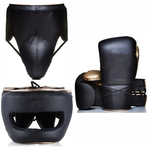 Set de Sparring RTS a Precio Mayorista, Hecho de Cuero Duradero, Silicona y Algodón, Costuras Resistentes, Uso Prolongado, Protección para Boxeo - Product Image 4