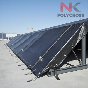 Bâche pliable robuste de qualité supérieure – Bâche en PE imperméable haute résistance pour la vente en gros mondiale et la protection extérieure - Product Image 4