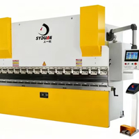 Mesin Bending CNC Servo Ganda Otomatis Penuh 3+1 Axis 300T5000 Sistem Kontrol Estun Pompa Motor Baja Tahan Karat Hidrolik Press