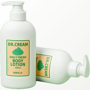 ขวดโลชั่นบำรุงผิวกาย 500 มล. ครีมบำรุงผิวเกาหลี K-Beauty Doctor Cream Daily Fresh Body Lotion กลิ่นวานิลลา 500 มล. 1 ชิ้น - Product Image 2