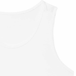 Factory Rate Custom Logo Casual Knitted Muscle Fit Plain Tank <b>Tops</b> Sleeveless Quick Dry Breathable Polyester/Cotton Tank <b>Top</b> - Product Image 6