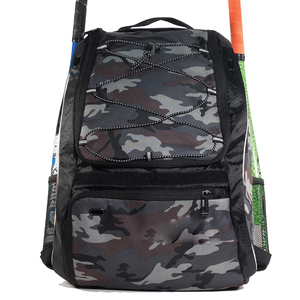 Bolsa de Béisbol Personalizada, Mochila para Equipo de Softbol, Morado y Negro, Bolsa de Transporte para Casco y Guante, para Entrenamiento y Viajes - Product Image 4