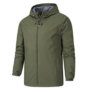 Lightweight Hooded Thin Outdoor Waterproof Windproof Puffer <b>Jacket</b> with Front Logo in Wholesale Price - Product Image 2