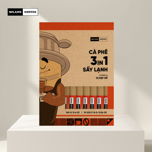 มิลาโน่ คอฟฟี่ 3 อิน 1 กาแฟโรบัสต้าสำเร็จรูปรสถั่ว บิทเทอร์ ฟูล ซิตี้ + 10 ซอง ซองละ 16 กรัม - Product Image 1