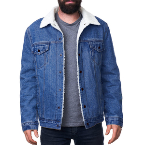Chaqueta vaquera para hombre OEM, precio al por mayor, denim lavado, corte relajado, para marcas boutique, producción personalizada - Product Image 5
