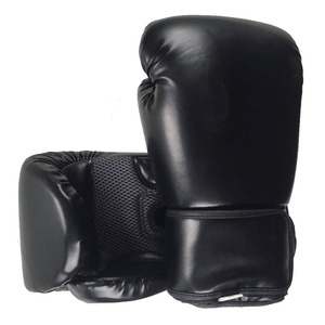 Gants de boxe noirs de dernière génération, nouveau design, en cuir premium, pour entraînement professionnel et sparring, vente en gros - Product Image 1
