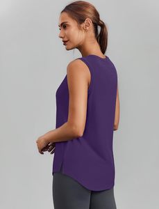 Camiseta sin mangas holgada para mujer, chaleco informal de verano, suave, transpirable, ligero, ropa de uso diario, venta al por mayor - Product Image 4