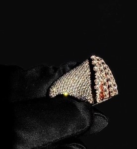 Anillo de Oro Sólido de 10K/14K con Diseño Personalizado de Logotipo de Dinero VVS Moissanite, Estilo Hip Hop, con Diamantes Moissanite, Joyería Fina - Product Image 2