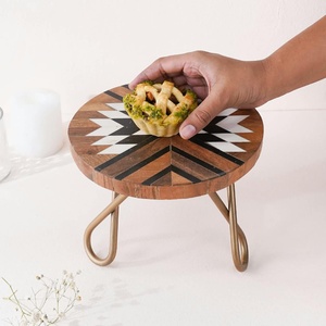 Custom Designed Eco-Friendly Resin Reusable Cake Stand Custom Color Dishwasher Safe New Arrival Wedding Party Dessert <b>Tools</b> - Product Image 3