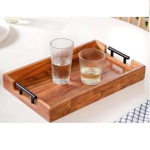 Bandeja de Servicio de Ratán Hecha a Mano para Catering, Exhibición de Alimentos, Ensaladas y Frutas para Hoteles, Bodas y Fiestas, Gran Venta - Product Image 5