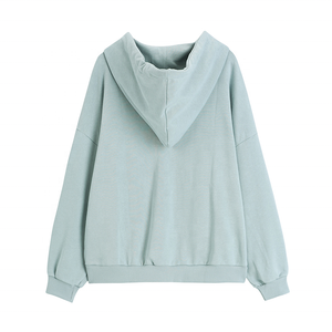 Sweat-shirt à capuche Hip Hop imprimé personnalisé pour hommes, couleur unie, Street Wear - Product Image 5