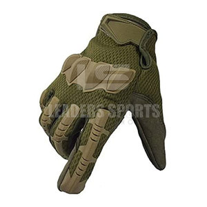 Gants de paintball en cuir respirant, coutures durables, sangle de poignet réglable, fermeture auto-agrippante pour l'entraînement sportif en extérieur - Product Image 6