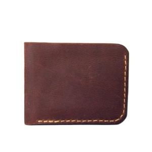 Nouveau Portefeuille Court en Cuir Vintage Personnalisé pour Homme, Mini Porte-Cartes de Crédit, Pochette Classique Tendance, Portefeuille Fin Givré Rajasthan - Product Image 1