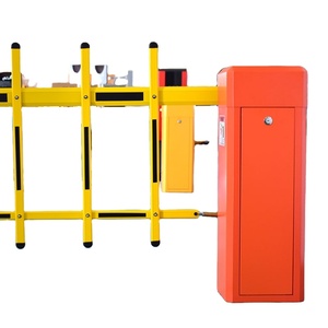 Product Traffic Barriers Automatic Arm Barrier Boom Gate Manual LED <b>Fence</b> Parking System - Product Image 1