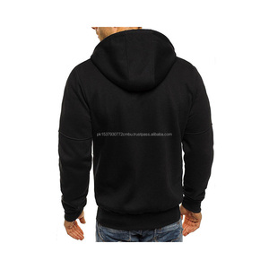 Sweat à capuche pour homme personnalisé avec logo, coton et polyester de haute qualité, imprimé, fermeture éclair, quantité, DIY, OEM, personnalisé - Product Image 4