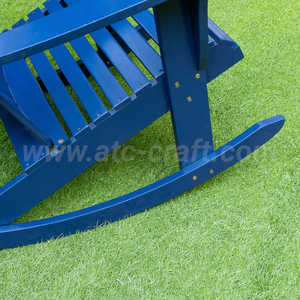 Chaise de patio Adirondack en bois massif de haute qualité, design minimaliste, garantie de 3 ans, pour les loisirs en plein air, attrayante pour le jardin - Product Image 5