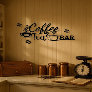 CIFbuy Insegna Vintage in Ferro Anticato per Caffè, Decorazione Rustica da Parete per Cucina, Soggiorno, Ufficio - TikTok per Temu Pick U Metal Arts - Product Image 2