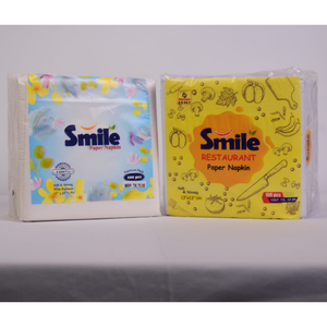 Restaurant <b>Paper</b> Napkins Soft Strong 1ply 13 x 13 Inch Disposable Facial <b>Tissues</b> <b>Yellow</b> Pack for Dining - Product Image 4