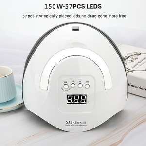 Lámpara <span class=keywords><strong>UV</strong></span> Inteligente SUN X10MAX Portátil de Doble Fuente de Luz 365nm <span class=keywords><strong>para</strong></span> Secado Rápido de Esmalte en Gel, 48W, Plástico ABS, 110-240V, Venta al Por Mayor - Product Image 2