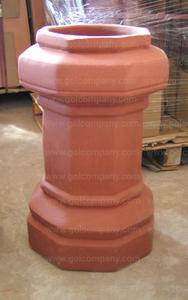 Pot de fleurs en argile écologique - Design moderne pour une utilisation intérieure/extérieure à la maison et au jardin - Product Image 2