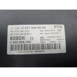 ชุดควบคุมระบบช่วยจอดรถ S-class ปี 2005-2013 มือสอง ของแท้ รหัส A2215406645 - Product Image 2