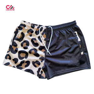 Breathable Sublimation Sportswear Men Two Tone Footy Shorts Custom Rugby Footy Shorts Fashion for Man with <b>cheap</b> price - Product Image 3
