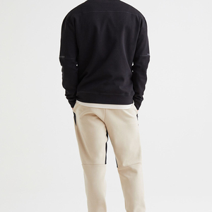 Soft Cotton Sports <b>Trousers</b> <b>For</b> Active Lifestyle Fashion <b>Men</b> Sweatpants <b>Elastic</b> Cuff Jogger Pants With Custom Logo And Design - Product Image 2
