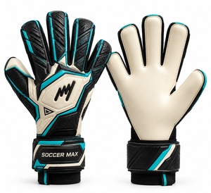 Guantes de Portero de Fútbol Personalizados, Palma de Látex Alemán Profesional, Alta Adherencia, Protección para los Dedos, Absorción de Humedad, Personalizables - Product Image 3