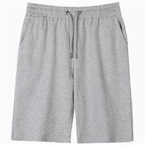 <b>Men's</b> Trend <b>Zip</b> Jacket <b>Shorts</b> Solid Quick Dry Mid Elastic Waist Plain Dyed Casual Gym Matching Tracksuit 100% Nylon Canvas - Product Image 5