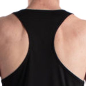 Camiseta Deportiva sin Mangas para Hombre, Estilo Racerback, Ligera, Transpirable, para Gimnasio, Fitness, Entrenamiento, Venta al Por Mayor - Product Image 4