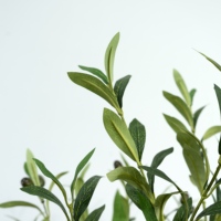 Arbre Bonsaï Artificiel d'Olivier Détachable avec Troncs et Tiges pour Décoration Intérieure/Extérieure – Idéal Mariage, Noël, Pâques, Remise de Diplôme