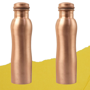 Best Selling Customized Pure Copper Water <b>Bottle</b> Insulated Customized From India - Product Image 4