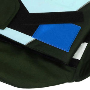 Unisex Horse Riding Safety Vest Breathable Spandex Nylon Woven Sleeveless Solid Color Front Logo Closure Velcro - Product Image 5